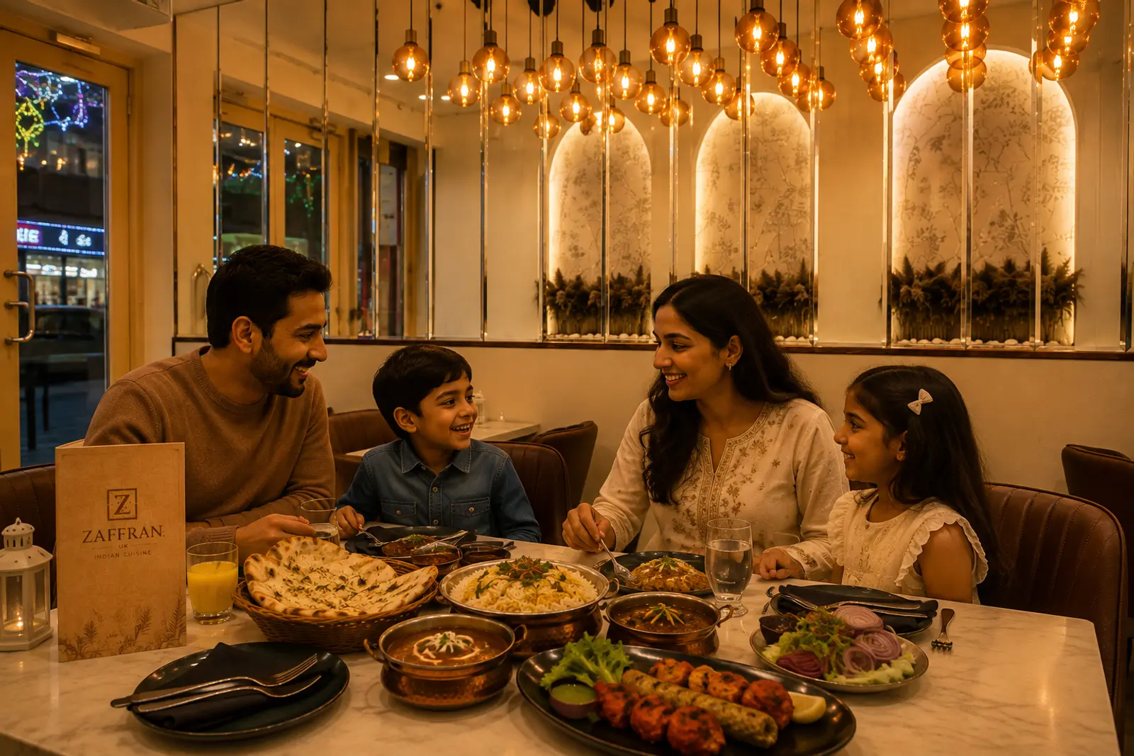 Family-Friendly Indian Restaurant Near Oxford Street