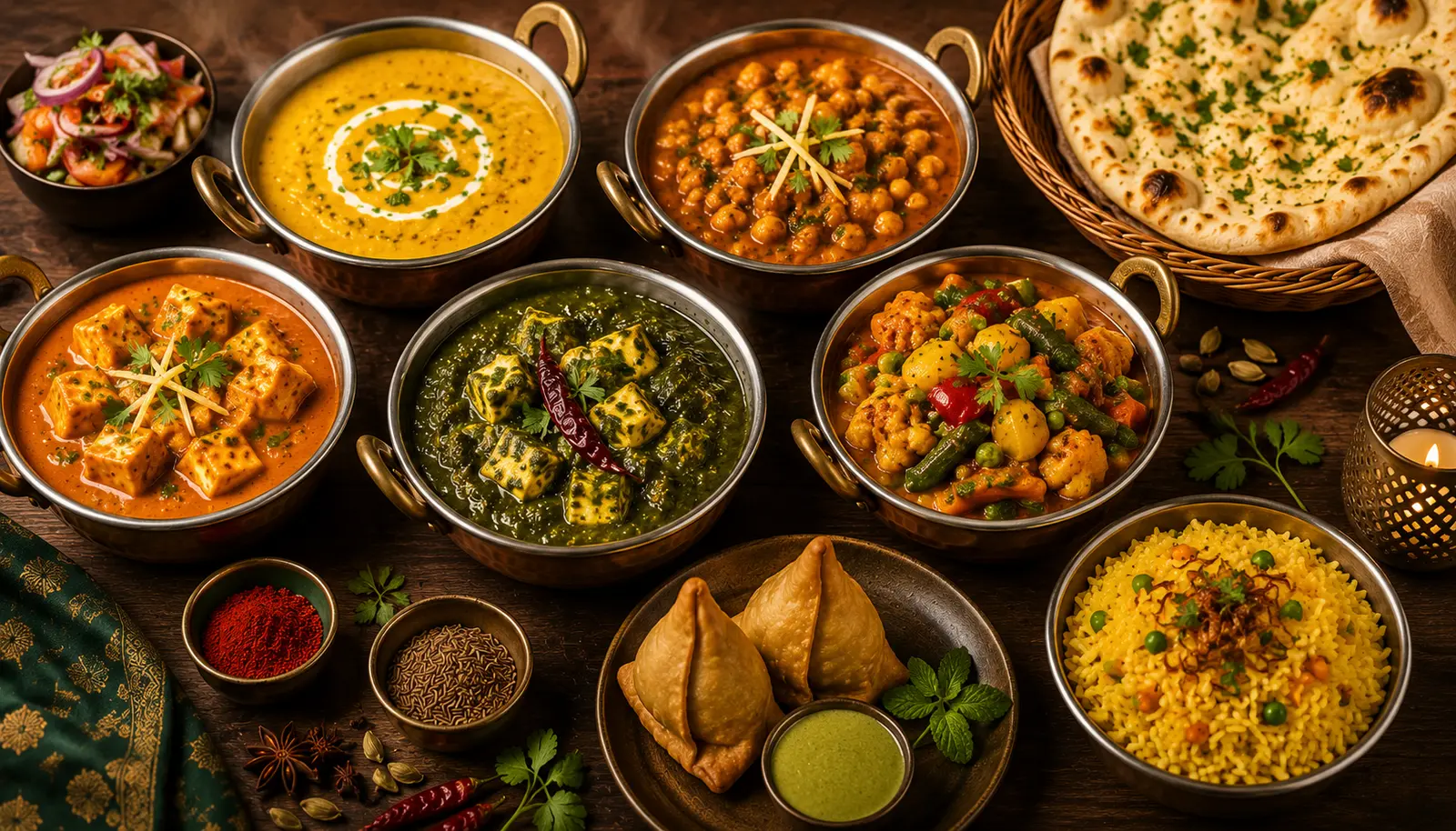Vegetarian Indian Dishes to Try at Zaffran UK