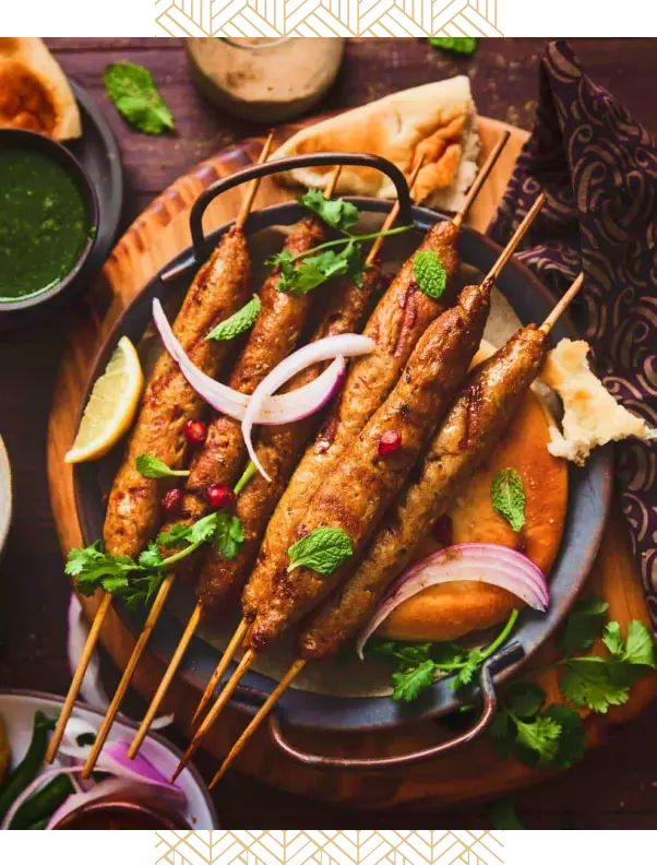 Sheek Kabab Lamb/Chicken